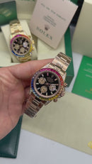 Rolex Daytona Rainbow Aço/Everose 40mm
