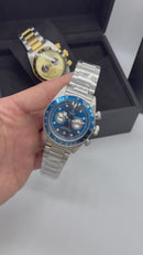 Tudor Black Bay Chrono Aço 41mm, Mostrador Azul - Oyster