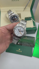 Rolex Explorer II Oyster, 42 mm, Oystersteel - Mostrador Branco - CLONE