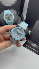 Hublot Classic Fusion Aço Magic Blue Chrono 45mm Aço/OxBlue i