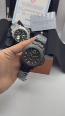 Panerai Luminor Marina 44mm, Aço, Mostrador Preto - Aço OxBlack