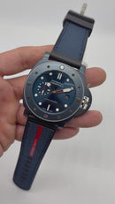 Panerai Luminor Submersible 47mm Aço LUNA ROSSA, Puls. Nylon