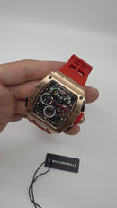 RICHARD MILLE RM 11-03 /003, 45mm Flyback Aço/Rose