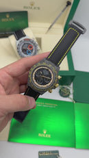 Rolex Daytona DIW Carbono 40mm, Pulseira Nylon/Couro