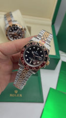 Rolex GMT Master II 40mm Aço/Rose ROOTBEER