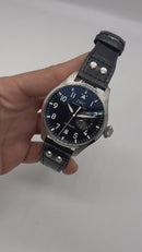 IWC Big Pilot 46 mm Automático Pulseira Couro