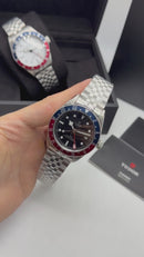 Tudor Black Bay GMT - PEPSI - Mostrador Preto - 41mm - Aço