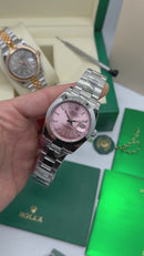 Rolex Date-Just 36mm Aço Pulseira Oyster