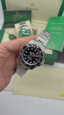 Rolex Submariner No Date 41mm Aço Mostrador Preto Luneta Preto
