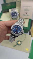 Rolex Yacth-Master 40mm Aço Mostrador Azul