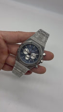 Audemars Piguet RoyalOak 41mm Aço Mostrador Azul