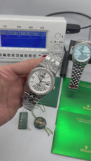 Rolex Oyster Perpetual Land‑Dweller 40mm, Mostrador Prata