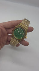 Audemars Piguet Royal Oak 39mm Aço Dourado, Mostrador Verde