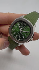 Patek Philippe Aquanaut 42mm Aço, Pulseira Borracha