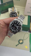 Rolex Sea-Dweller 43mm Aço Mostrador Preto Luneta Preta