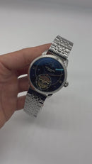 Patek Phillippe Fases da Lua Turbilhão 42mm Aço, Pulseira Aço