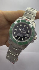 Rolex Submariner Date Aço - 41mm - StarBucks - CLONE - 3235 -