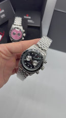 Tudor Black Bay Chrono Aço 41mm, Mostrador Preto - Jubilee