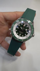 Breitling SuperOcean Aço 42mm Pulseira Borracha