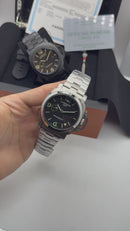Panerai Luminor Marina GMT 44mm, Aço, Mostrador Azul - Pulseira Aço