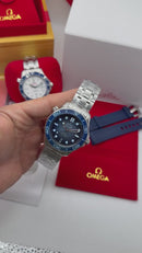 Omega Seamaster Diver 300M Summer Blue 42mm, Aço - CLONE