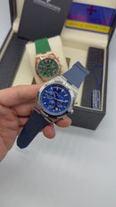 Vacheron Constantin Overseas Crono Aço 41mm, Mostrador Azul