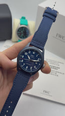 IWC Pilot 40mm Automatic - Mostrador Azul - Pulseira Nylon