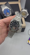 Vacheron Constantin Overseas Turbilhão Aço 40mm, Mostrador Preto