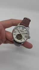 Patek Philippe Classic Turbilhão 44mm Aço, Pulseira Couro