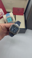 Patek Philippe Cubitus Fases da Lua 42mm, Mostradro Azul