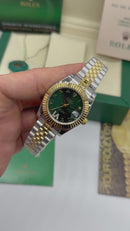 Rolex Date-Just 31mm Aço/Dourado Pulseira Jubilee