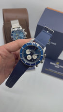 Breitling Superocean Crono Aço 44mm Pulseira Borracha