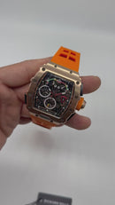 RICHARD MILLE RM 11-03 /003, 45mm Flyback Aço/Rose