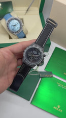Rolex Daytona DIW Carbono 40mm, Pulseira Nylon/Couro