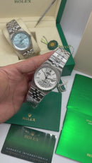Rolex Oyster Perpetual Land‑Dweller 40mm Aço, Mostrador Prata