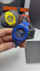 Hublot Big Bang 20th Anniversary King - Blue Cerâmica Tungsténio 43mm