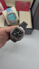 Patek Philippe Cubitus Fases da Lua 42mm, Mostrador Preto