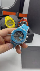 Hublot Big Bang 20th Anniversary King - Miame Blue Cerâmica Tungsténio 43mm