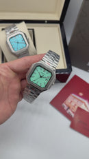 Patek Philippe Cubitus 40mm, Mostrador Verde, Pulseira Aço