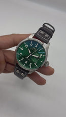 IWC Big Pilot 46 mm Automático Pulseira Couro