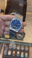 Audemars Piguet Royal Oak Turbilhão 41mm, Mostrador Azul