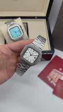 Patek Philippe Cubitus 40mm, Mostrador Branco, Pulseira Aço