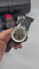 Roger Dubuis Excalibur Tourbillon Duplo 45mm Aço