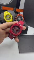 Hublot Big Bang 20th Anniversary King - Red Cerâmica Tungsténio 43mm