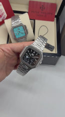 Patek Philippe Cubitus Fases da Lua 42mm, Mostrador Preto