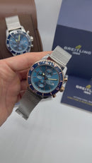 Breitling Superocean Crono Aço 44mm Pulseira Aço Milanes
