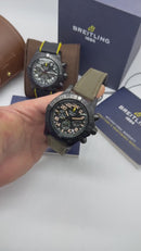 Breitling Super Avenger Aço 46mm Night Mission