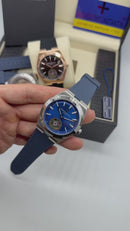 Vacheron Constantin Overseas Turbilhão Aço 40mm, Mostrador Azul
