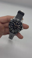 Omega Seamaster Co-Axial 40mm Mostrador Preto Edição 007