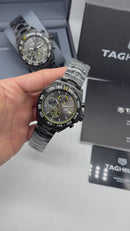 TAG Heuer F1 SENNA Tribute Edition - Cálibre 16 - 43mm, Aço/OxBlack